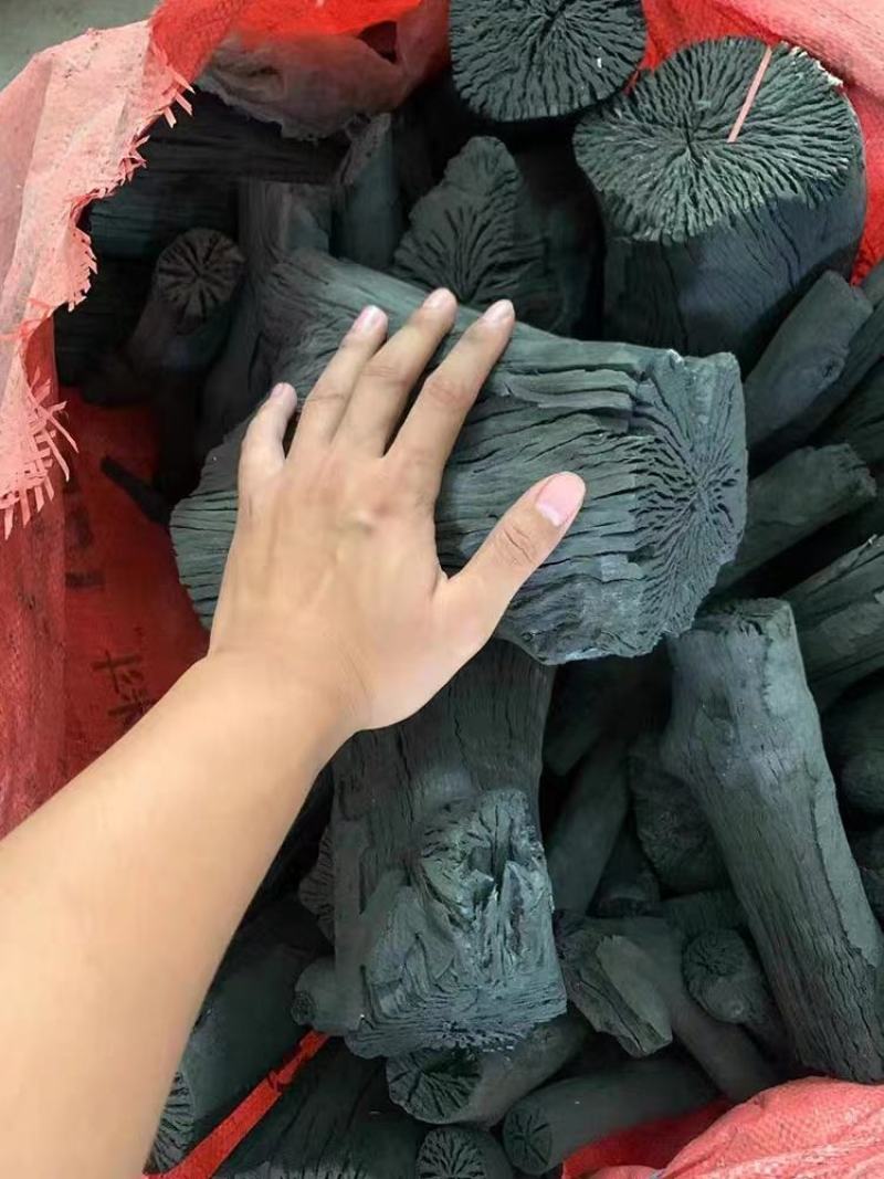荔枝果木炭广西木炭烧烤碳无烟家用取暖专用围炉煮茶烧烤炭