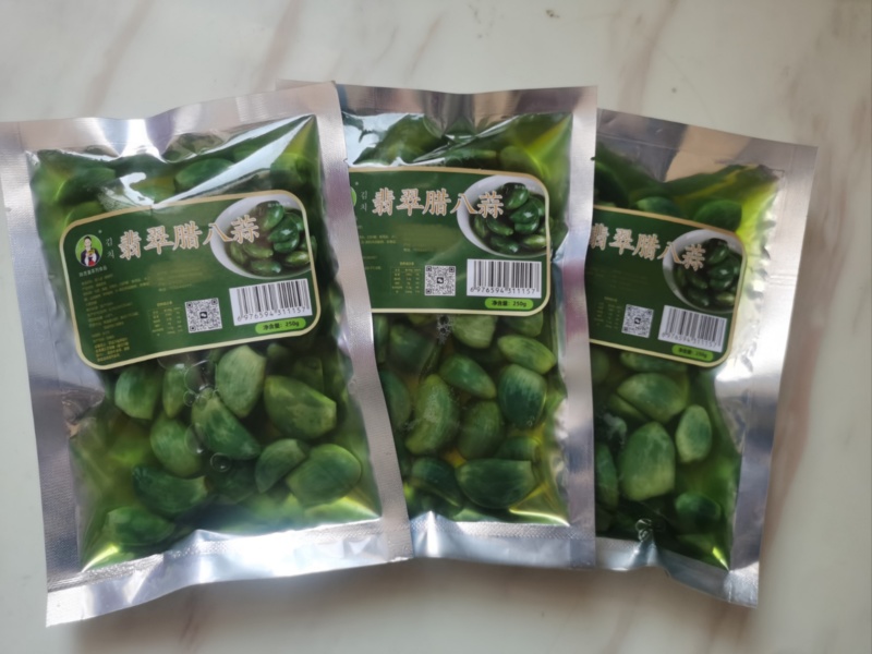【腌蒜】翡翠腊八蒜