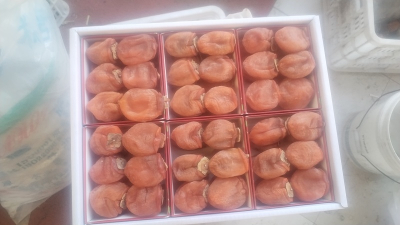 临朐吊柿饼红饼