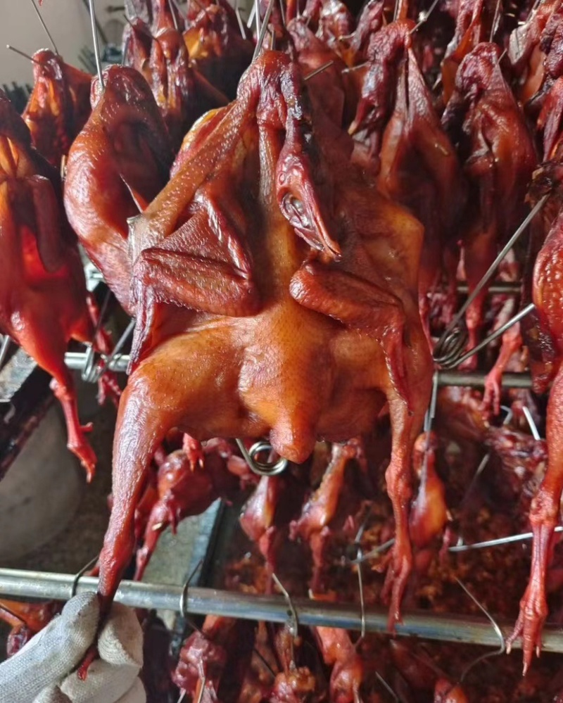 蒸鸭烤鸭北京烤鸭手撕鸭港式帝王蟹土绍鸭腊鸭风干鸭卤货