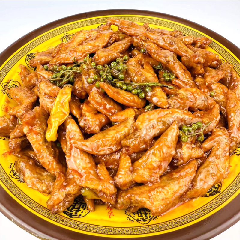 藤椒酸辣鸡翅尖批发，一袋起发，三袋包邮，全国发货送货上门