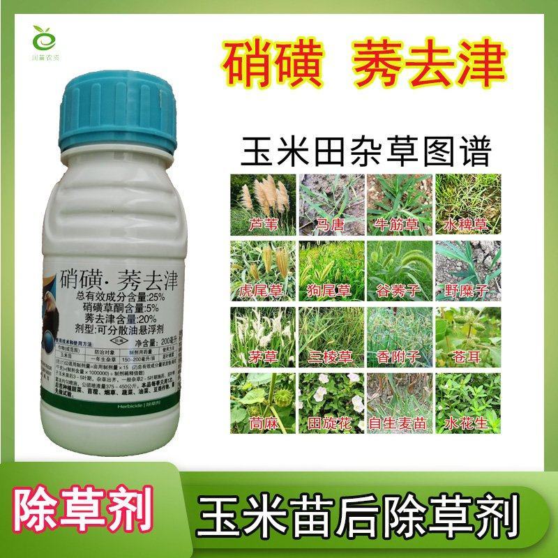 硝磺草酮莠去津玉米除草剂农药