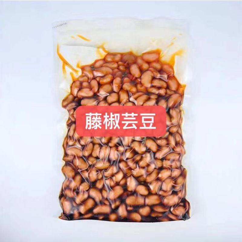 泡椒藤椒香辣白芸豆批发，一袋起发，三袋包邮，全国发货，送