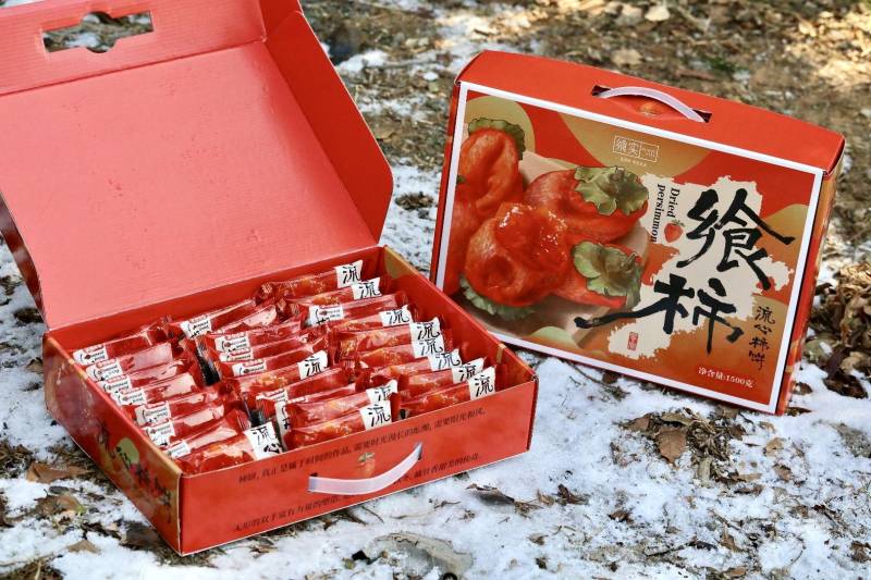 山东流心柿饼品质保证产地直发可视频看货欢迎咨询