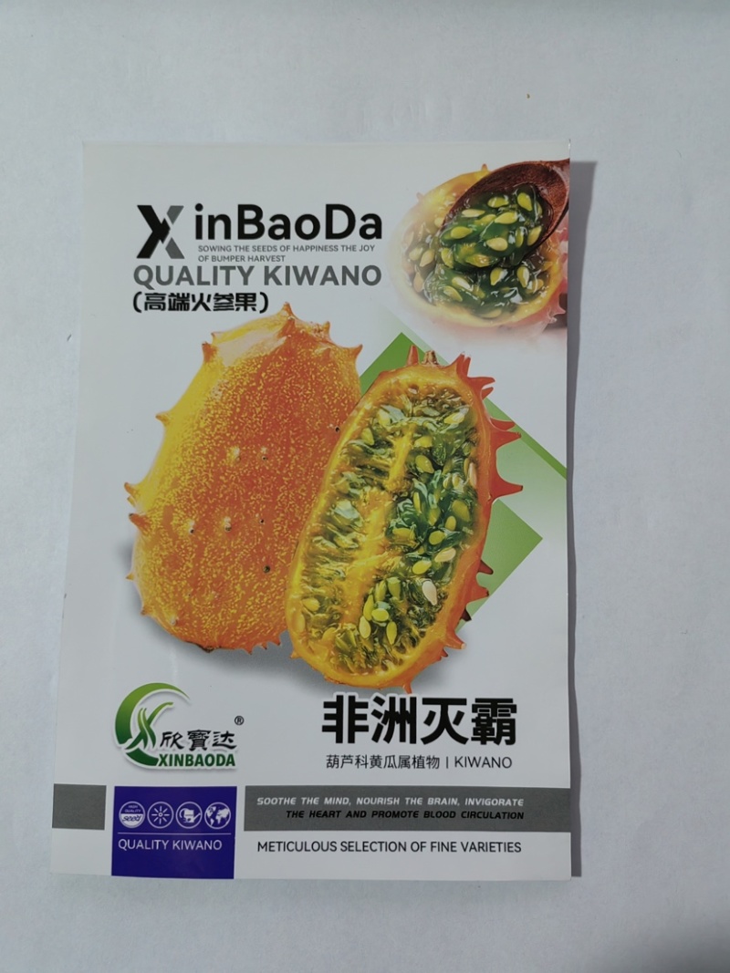 非洲灭霸火参果种子雌雄异花同株果实特殊一年生草本攀援植物