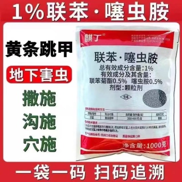 1%联苯噻虫胺花生土豆红薯地下害虫金针虫跳甲颗粒剂杀虫剂