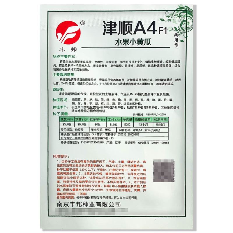 杂交早熟水果黄瓜种子旱黄瓜种子