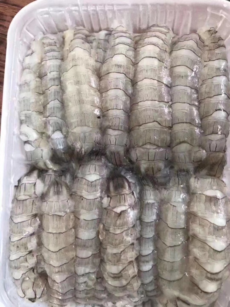 渤海湾活剥鲜冻生皮皮虾肉虾爬肉