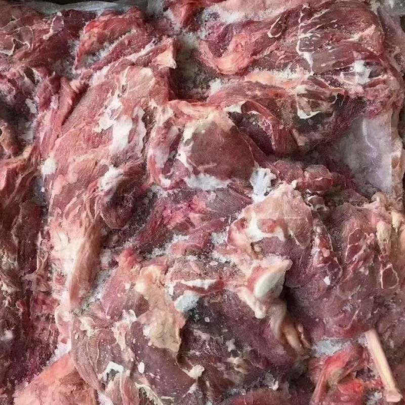 去骨羊肉，新剔纯干无水大羊前后腿肉制作，现货大量供应！