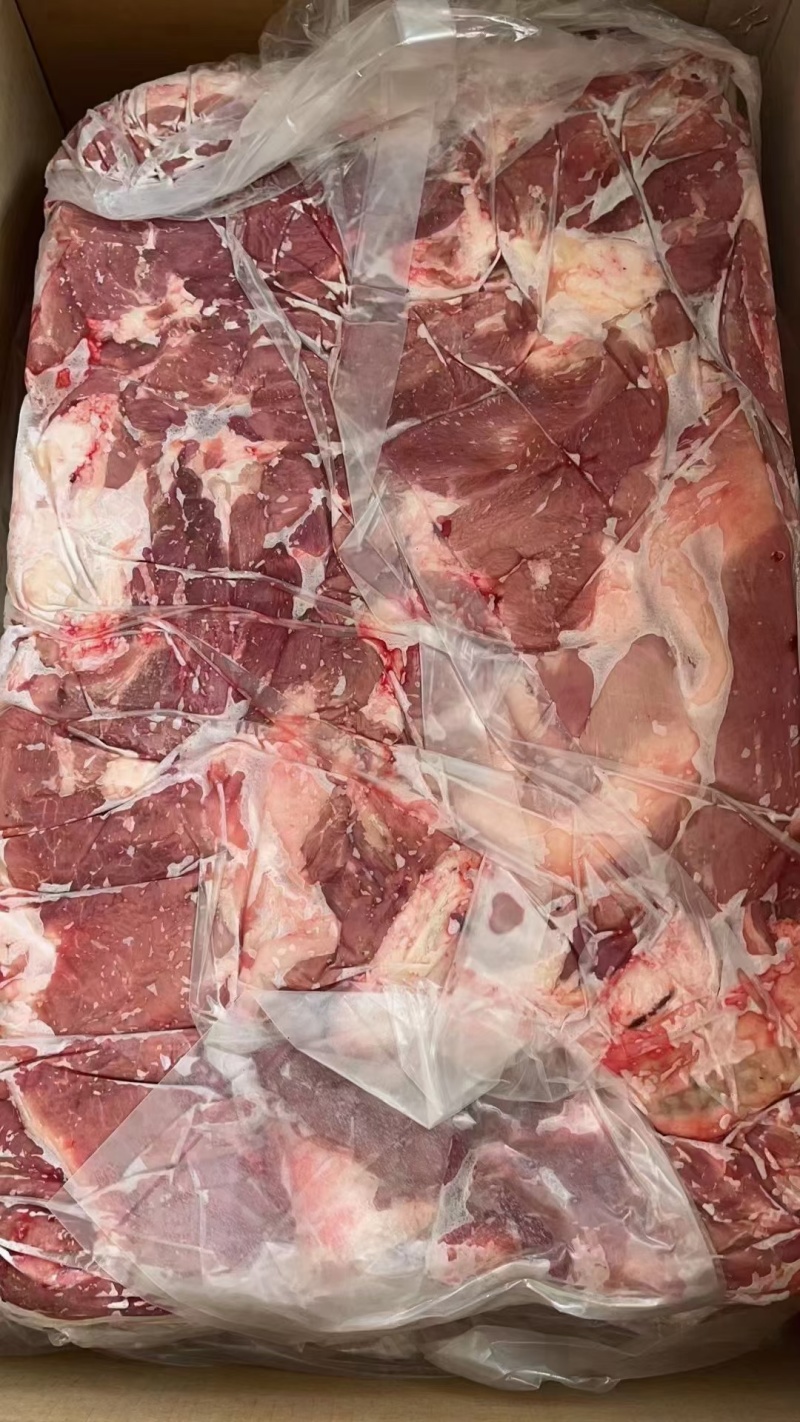 去骨羊肉，新剔纯干无水大羊前后腿肉制作，现货大量供应！