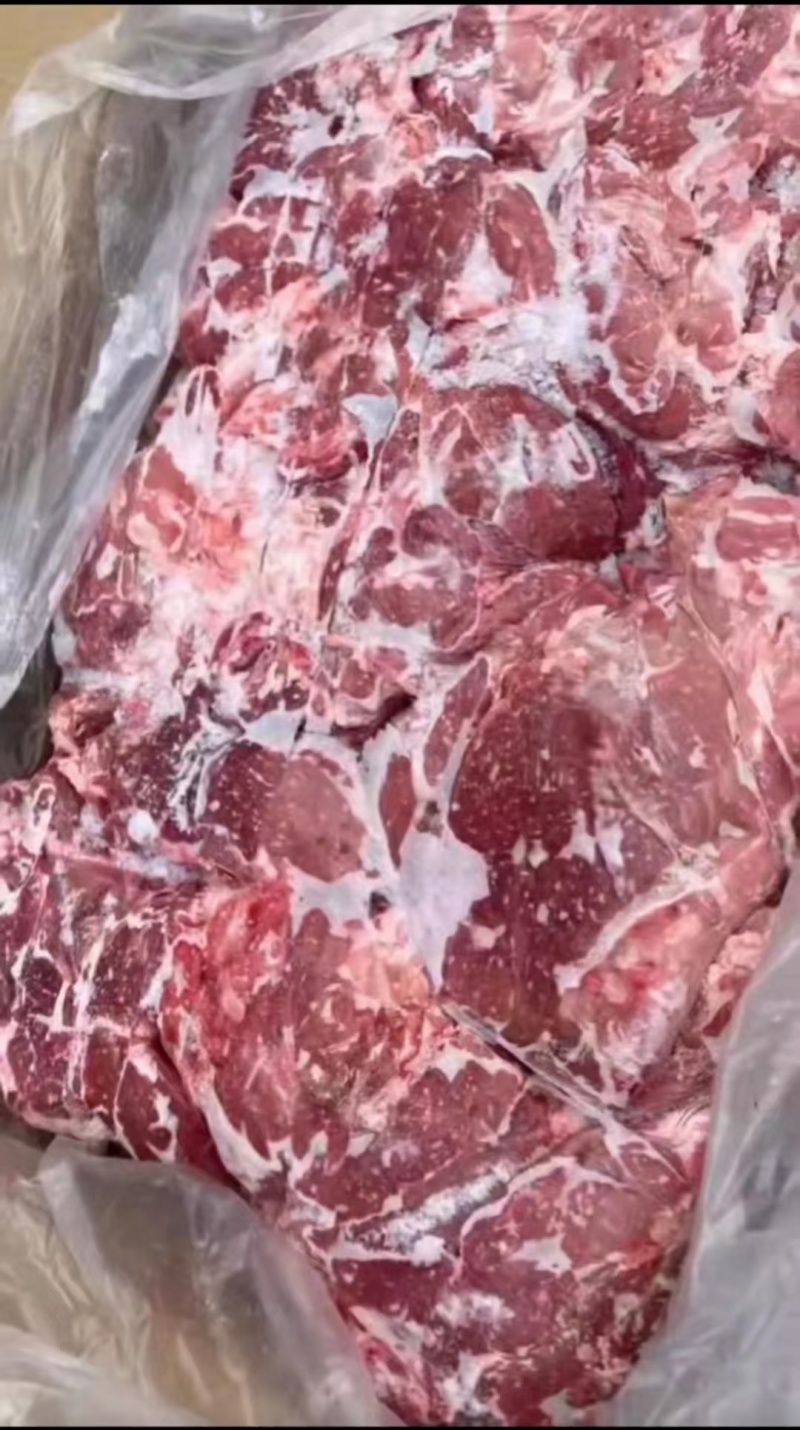 去骨羊肉，新剔纯干无水大羊前后腿肉制作，现货大量供应！
