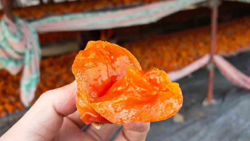 山东临朐柿饼一件代发整车批发青州柿饼微霜柿饼红饼