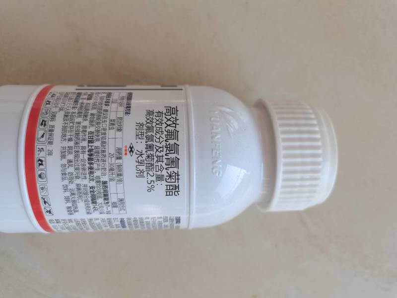 2.5%高效氯氟氰酯对菜青虫防治较好