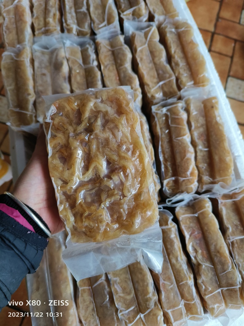 扇贝边扇贝裙带扇贝肉原料食材料捞汁炝拌炒菜火锅