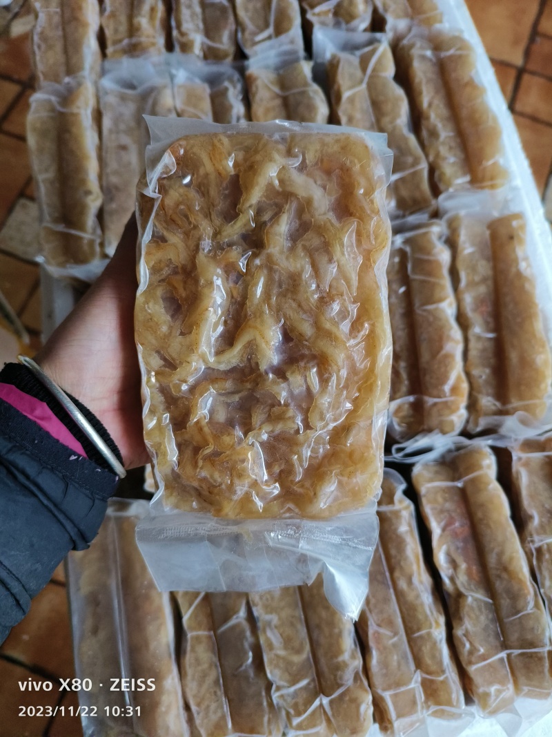 扇贝边扇贝裙带扇贝肉原料食材料捞汁炝拌炒菜火锅
