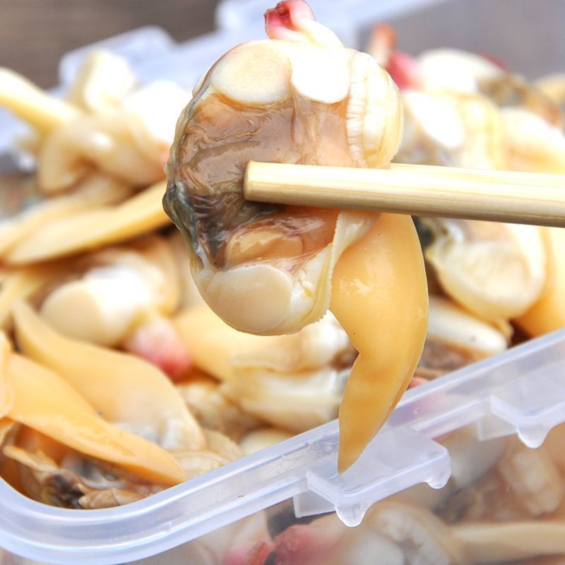 原汁新鲜蚬子肉蛤蜊肉冷冻蚬子即食真空丹东大黄蚬子贝类包邮
