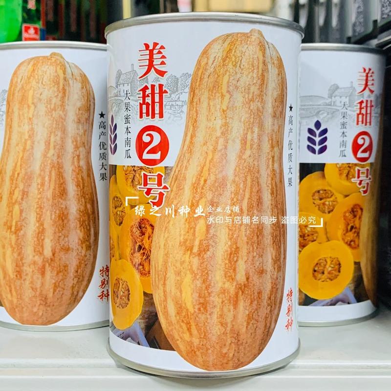 台湾新品种美甜2号蜜本南瓜种子大果蜜本南瓜种籽高产粉甜糯