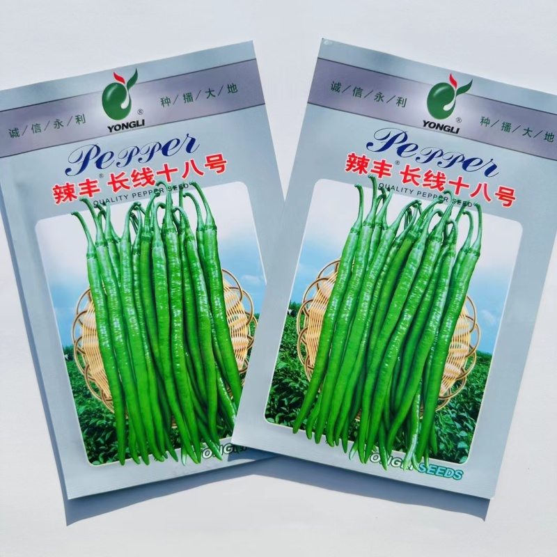 杂交线椒种子早中熟丰产商品率高抗性强软皮香辣光滑顺直