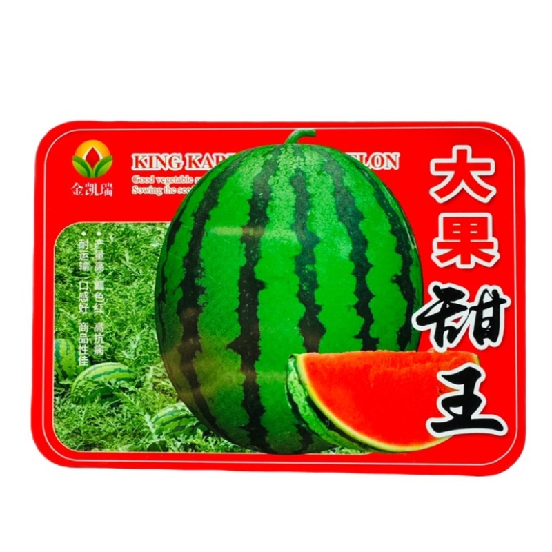 金凯瑞大果麒麟瓜品种，早熟品种红瓤品种种子