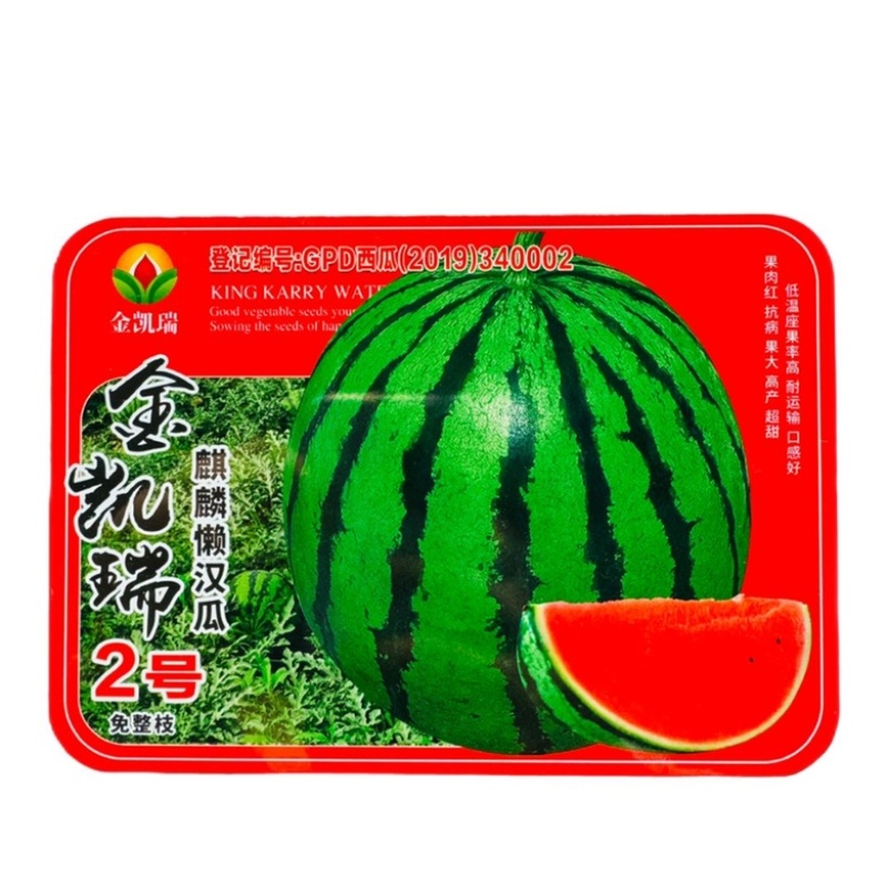 金凯瑞大果麒麟瓜品种，早熟品种红瓤品种种子