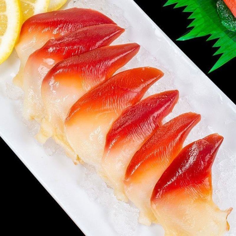 新鲜北极贝刺身切片即食拼盘伴侣商用日料寿司北极贝包邮