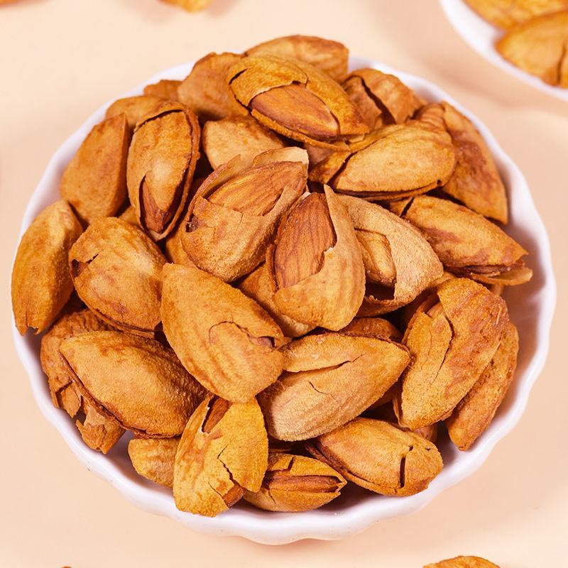 包邮新货薄壳巴旦木美国大杏仁坚果炒货休闲零食散装干果