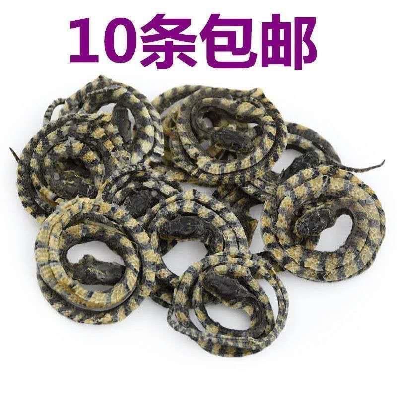 中药材金钱白花蛇小白花蛇干白花蛇正品百花蛇10条包邮蜈蚣