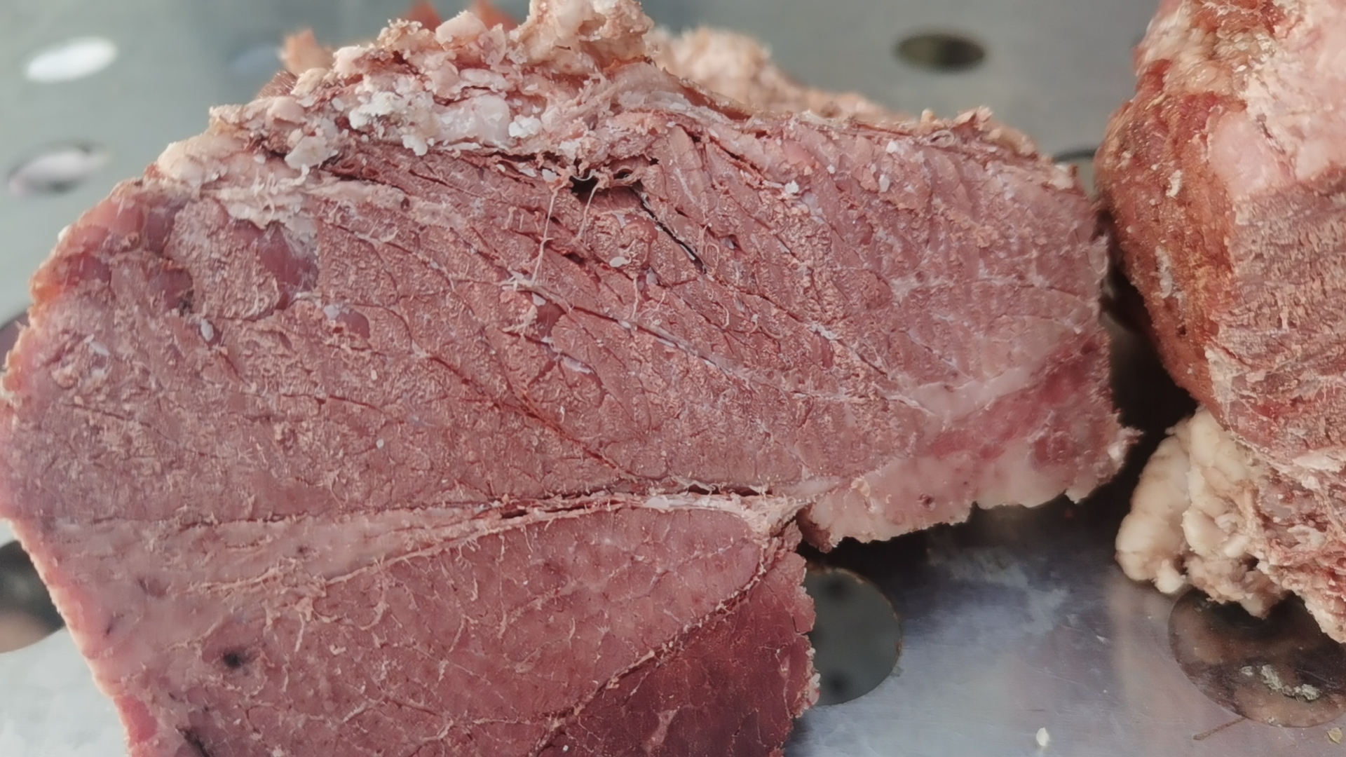 选用新鲜牛柳肉