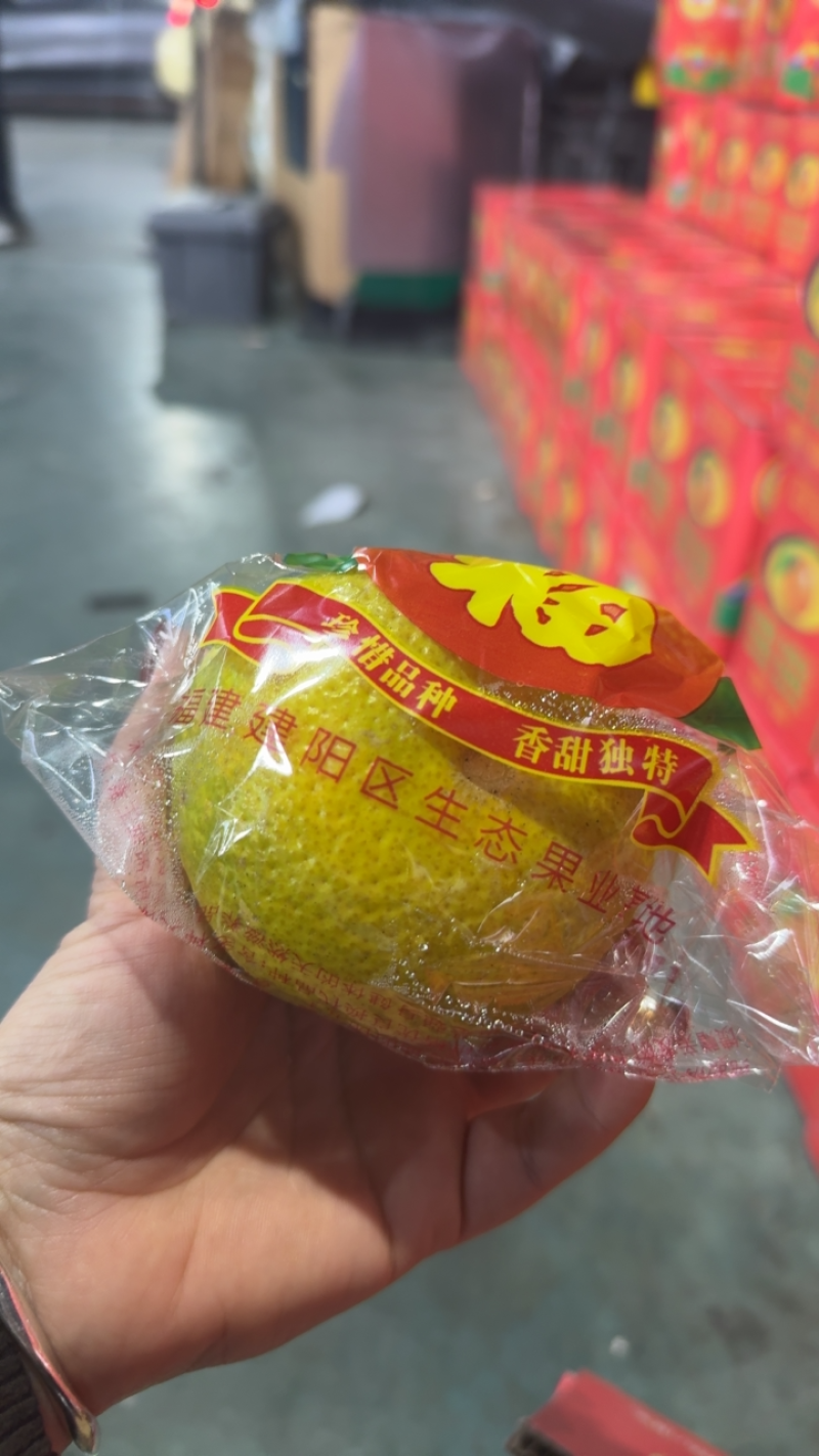 精品橘柚，现货在福州