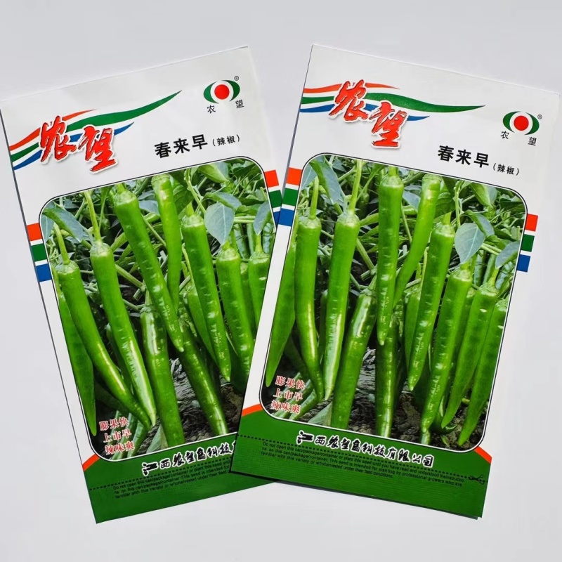 杂交一代羊角椒种子早熟尖椒种子皮薄口感好辣味浓香