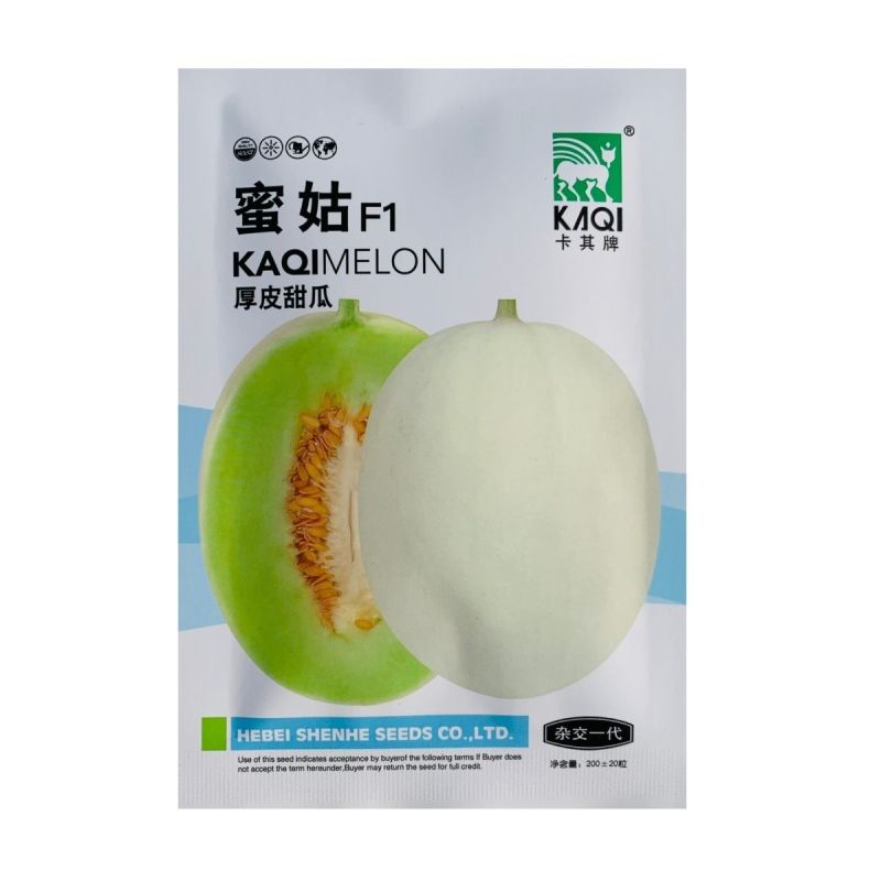甜瓜种子蜜姑厚皮甜瓜种子中熟果肉橙红色清香甜蜜