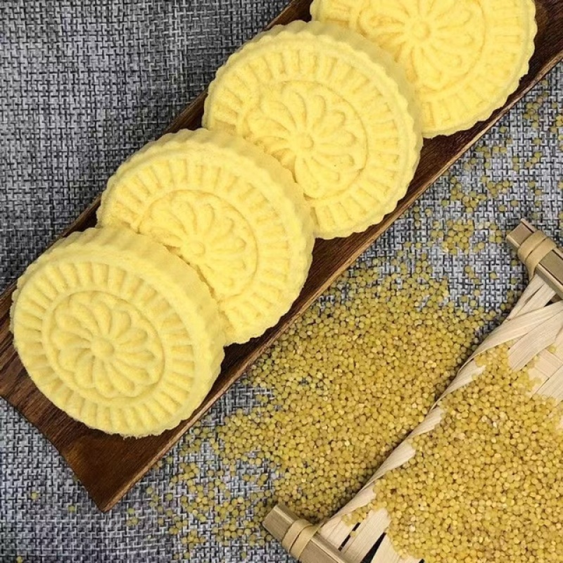 淮山糕展会地摊电商山药淮山糕原味玉米味糕点零食小吃