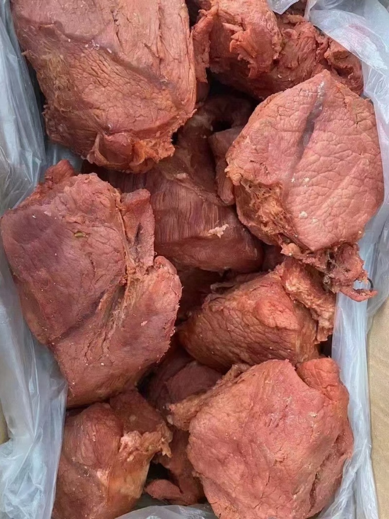 熟牛肉，大块五香熟牛头，纯干无淀粉，实拍图片，一手货源