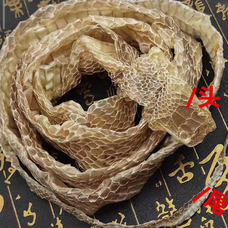 蛇蜕龙衣蛇皮长虫皮蛇壳现货批发闪电发货