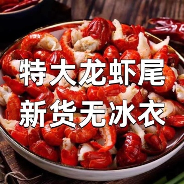 特大号海鲜龙虾尾新鲜冷冻鲜活速冻特麻辣小龙
