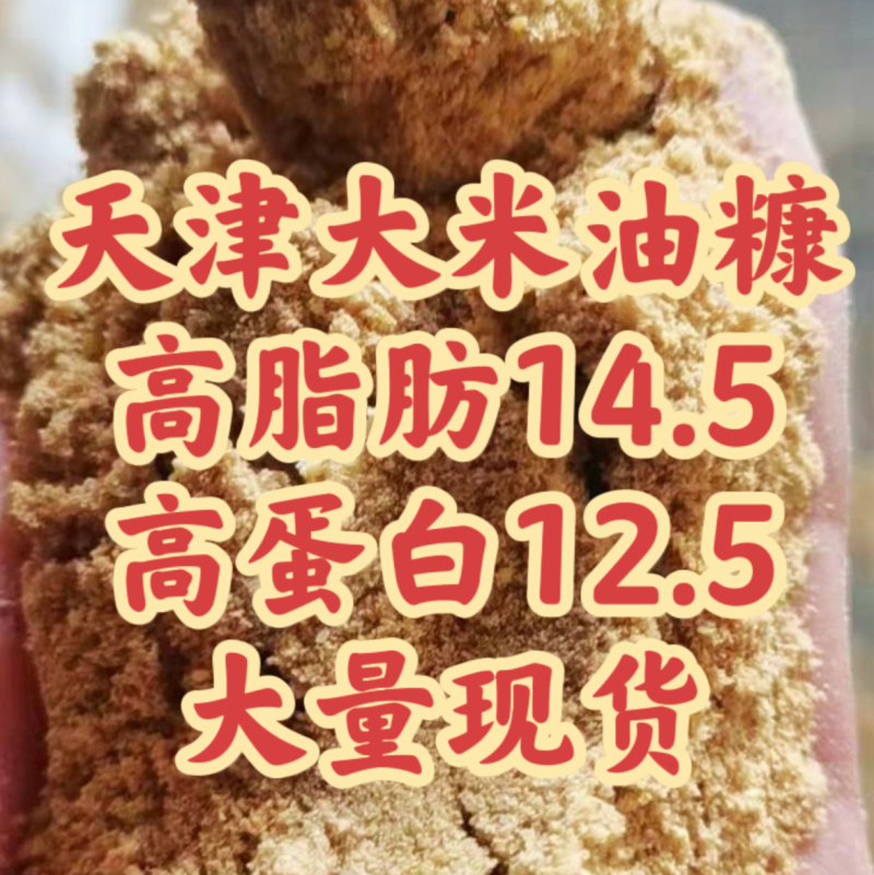 天津大米油糠米糠谷糠麸皮饲料原料高脂肪高蛋白