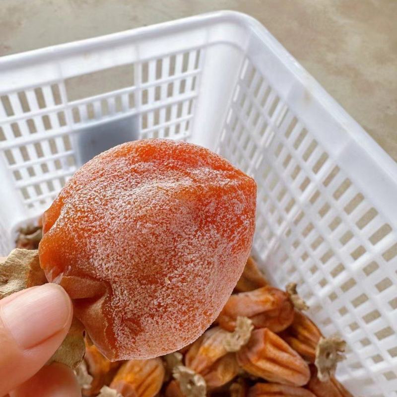 富平柿饼，农家自制，甜甜糯糯流心柿饼