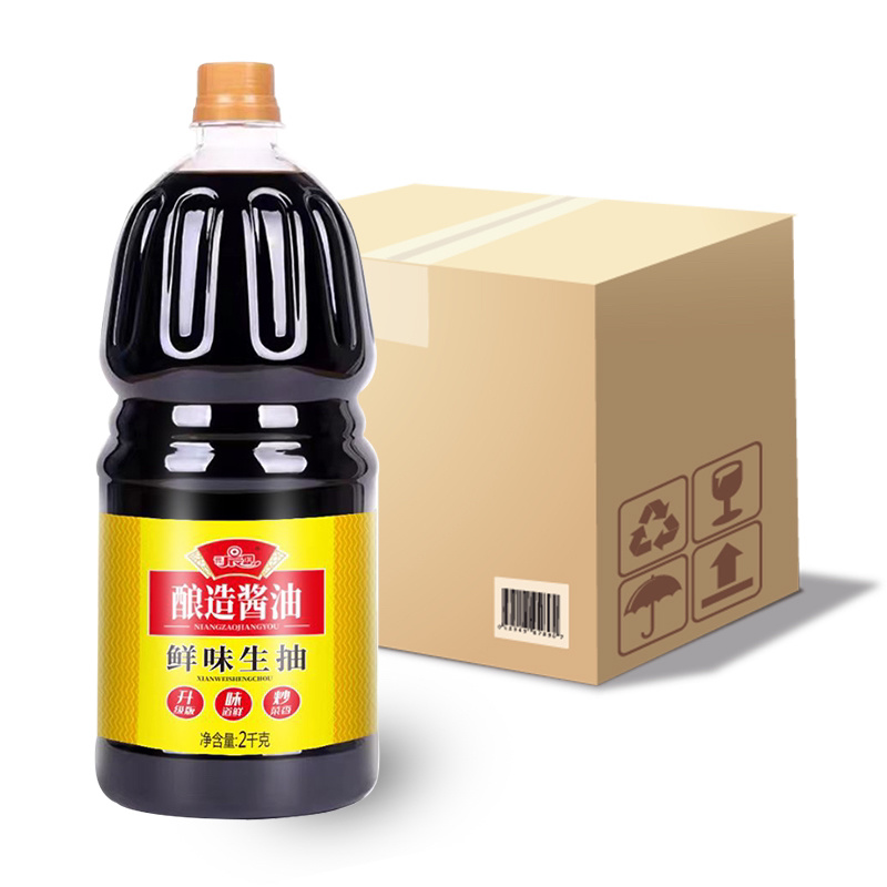酿造鲜味生抽提味增鲜家用炒菜凉拌2kG装