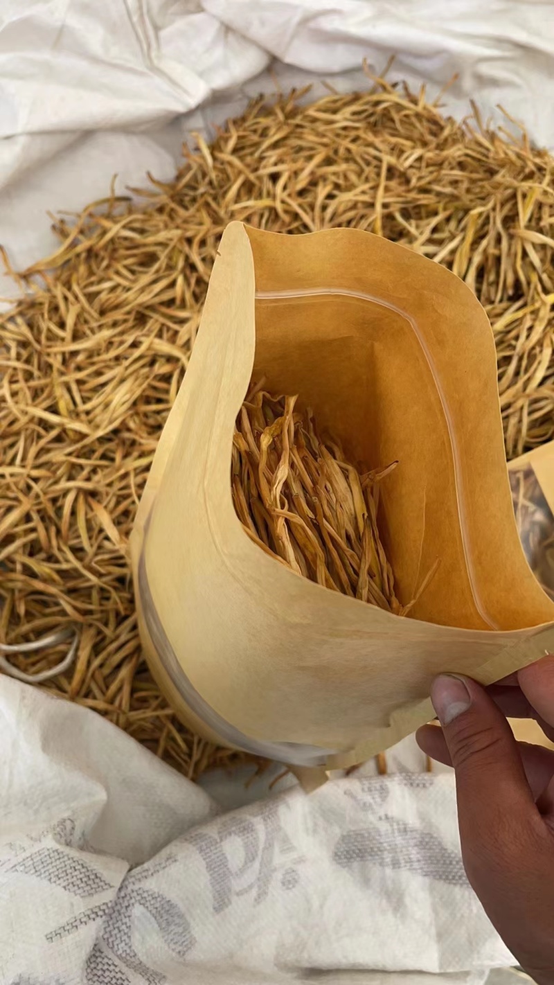 陕西大荔黄花干菜大量有货，市场货，商超货，白直条