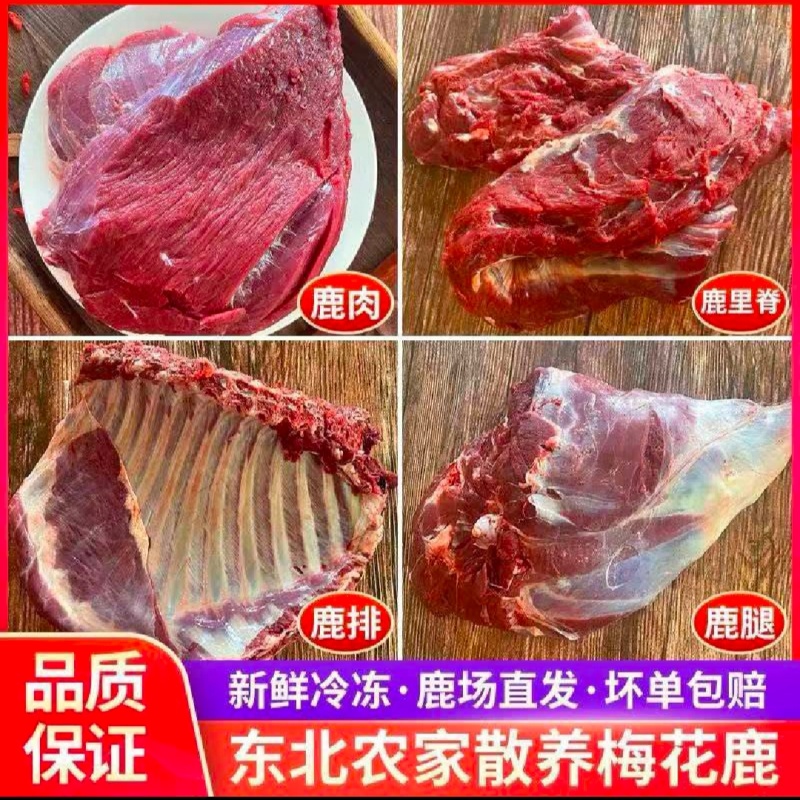 东北梅花鹿白条吉林长春南关区鹿肉整只发货货源充足包邮