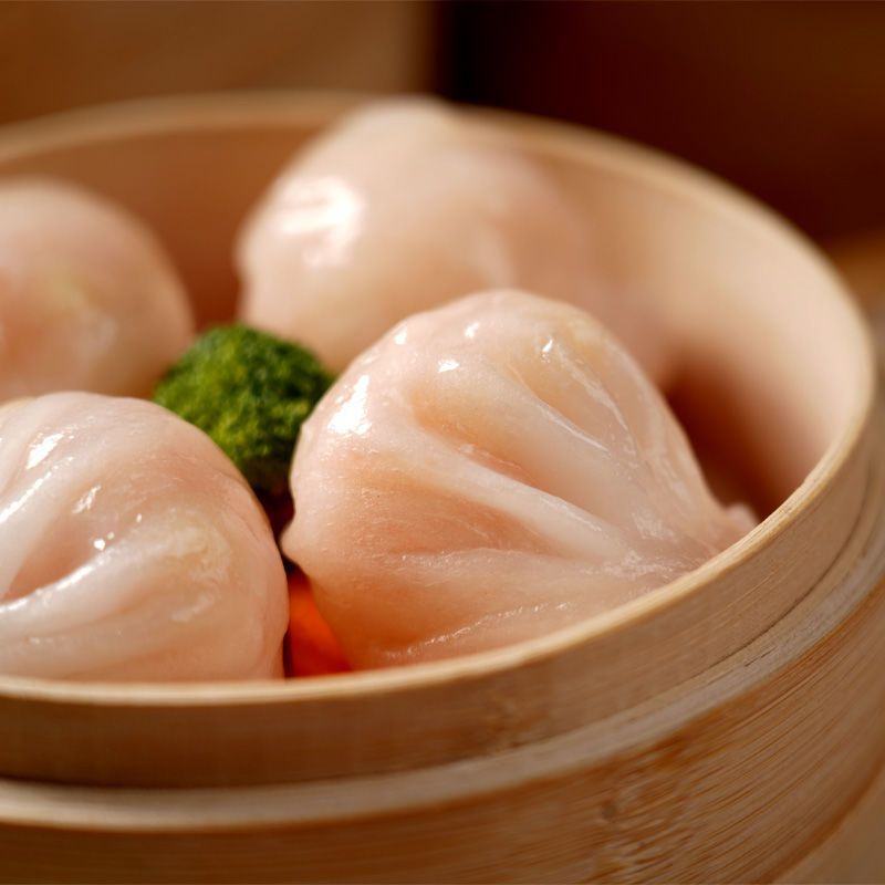 广东水晶虾饺广式港式手工点心虾仁儿童虾饺皇速冻半成品早餐