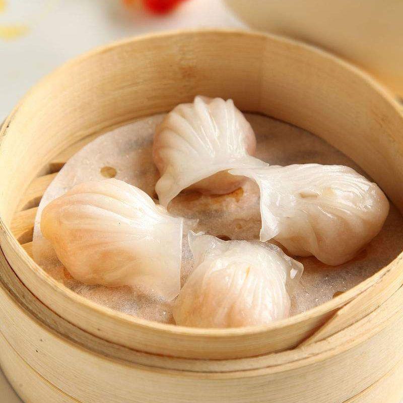 广东水晶虾饺广式港式手工点心虾仁儿童虾饺皇速冻半成品早餐