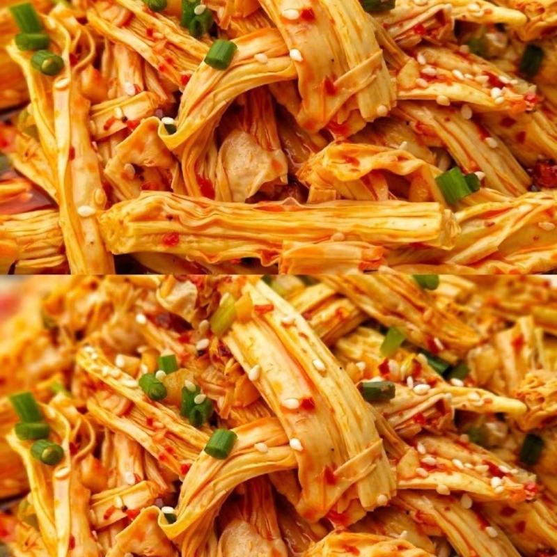 【红油腐竹】,腐竹开袋即食凉拌菜速食食品红油腐竹