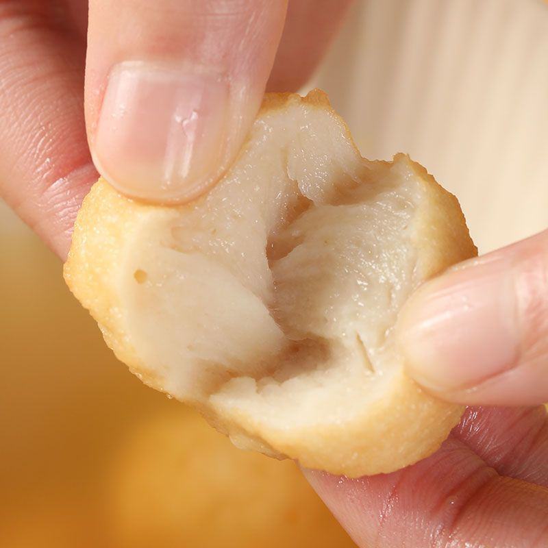 咖喱鱼蛋汇和味厨黄金鱼蛋冷冻批发港式鱼蛋速食高蛋白同款半