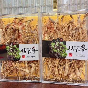 长白山林下参15年一盒半斤装高年林下参