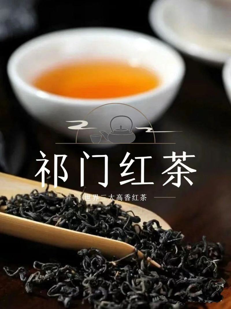 特级祁门功夫红茶2023新茶叶浓香型安徽产祁门功夫红茶香