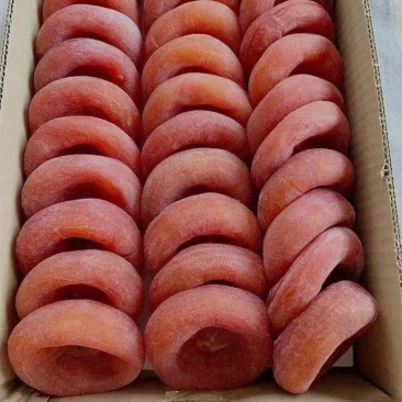 广西恭城特级糖心降霜农家柿饼批发