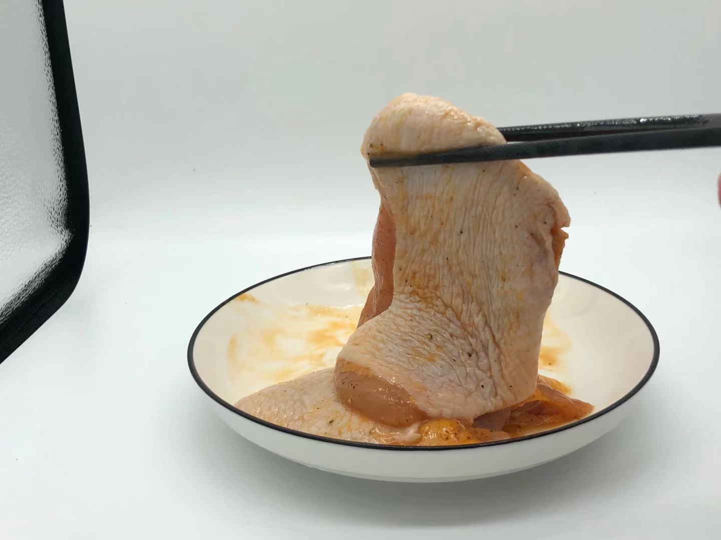 黑胡椒炸鸡制作过程图