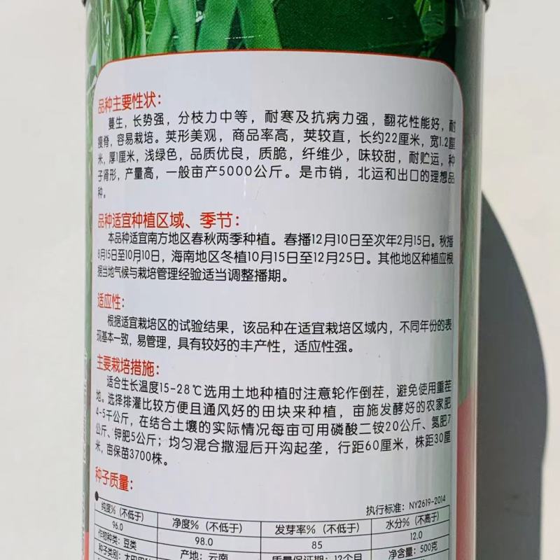 金舵手四季豆种子加长型小金豆种子耐寒及抗病能力强芸豆种子