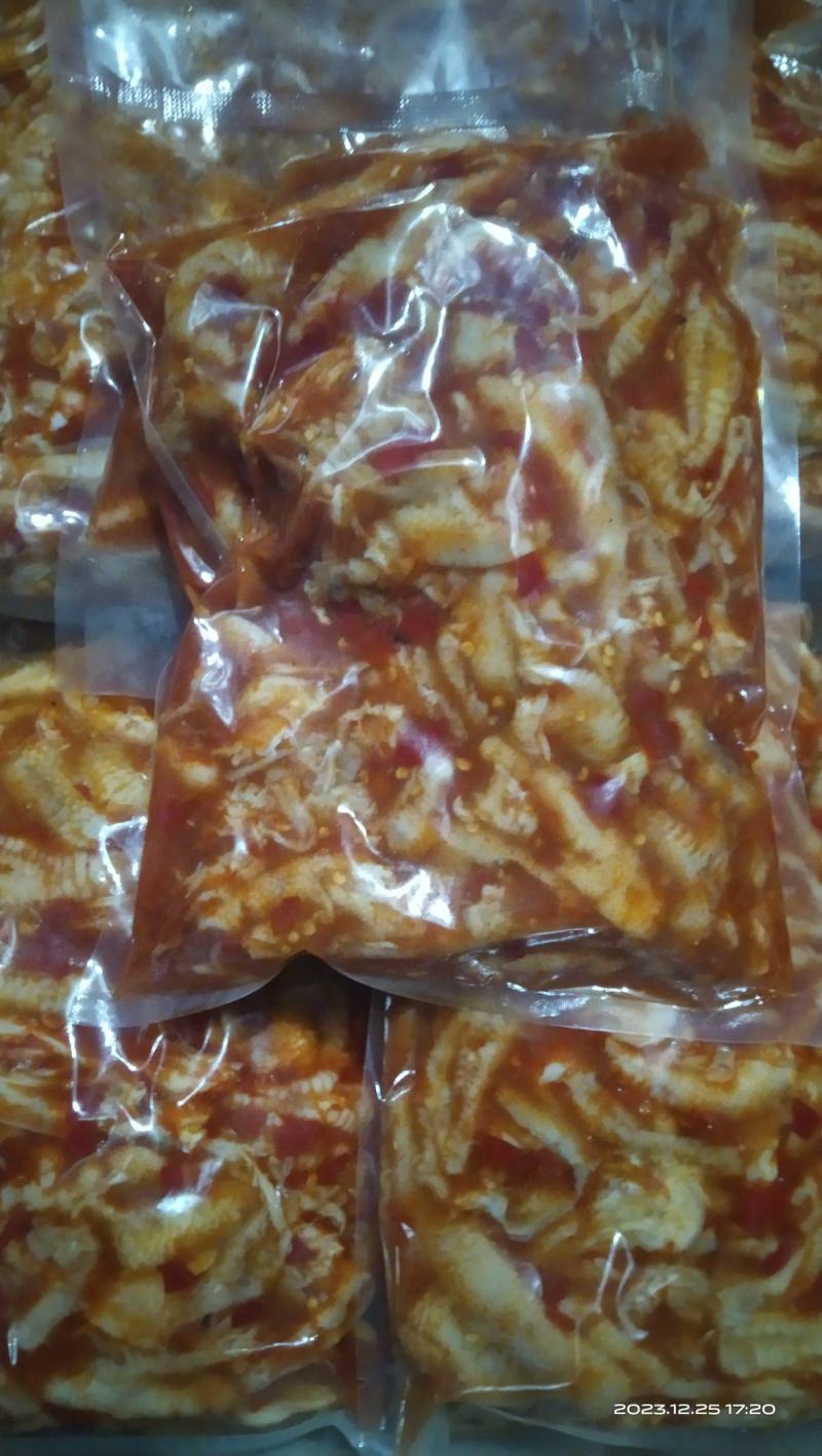 熟脱无骨鸡爪川香口味
